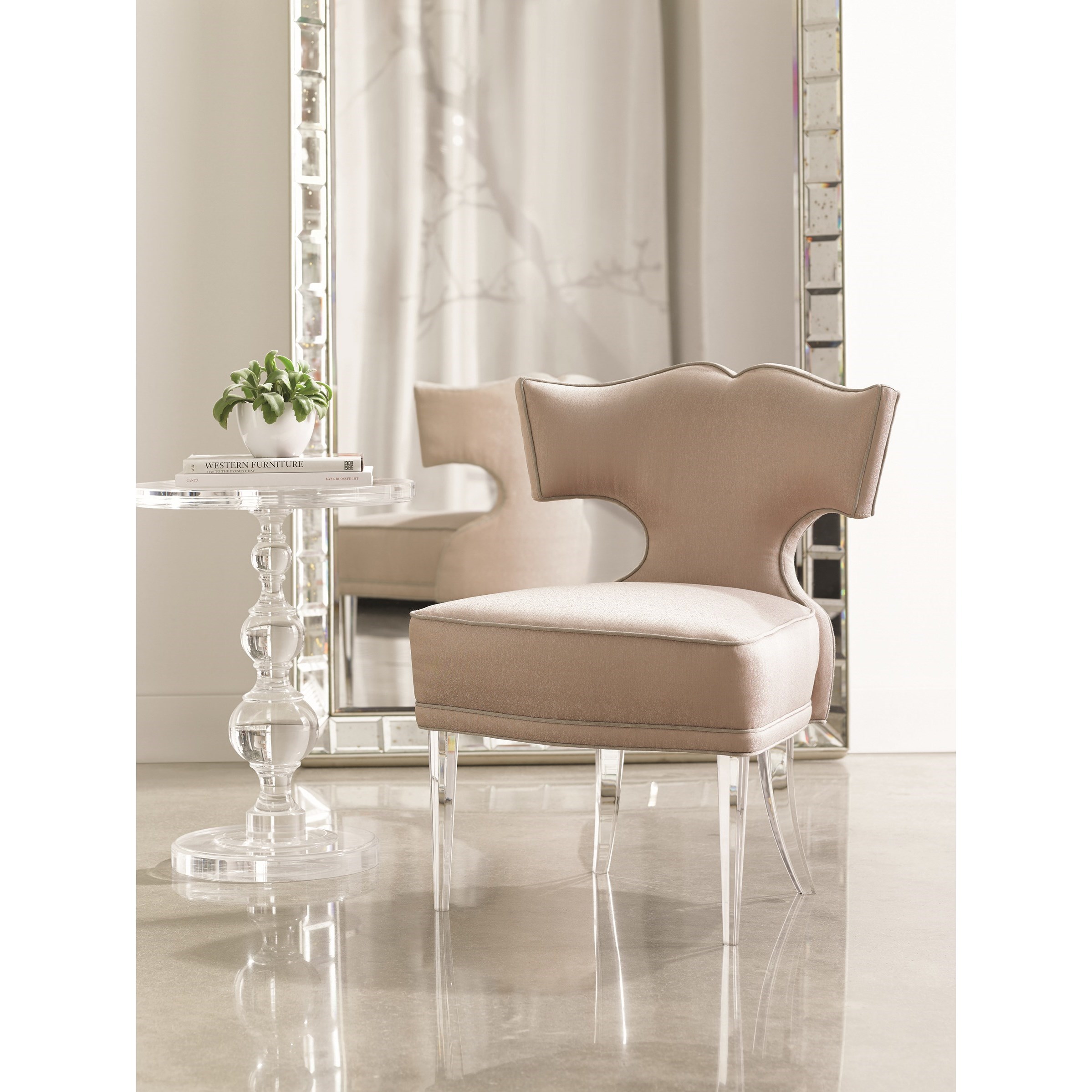 Caracole Classic Contemporary by Caracole All Clear End Table Jacksonville Furniture Mart